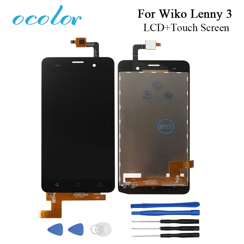 ocolor For Wiko Lenny 3 LCD Display+Touch Screen Good Screen Digitizer Assembly Replacement For Wiko Lenny 3 with frame +Tools
ocolor For Wiko Lenny 3 LCD Display+Touch Screen Good Screen Digitizer Assembly Replacement For Wiko Lenny 3 with frame +Tools