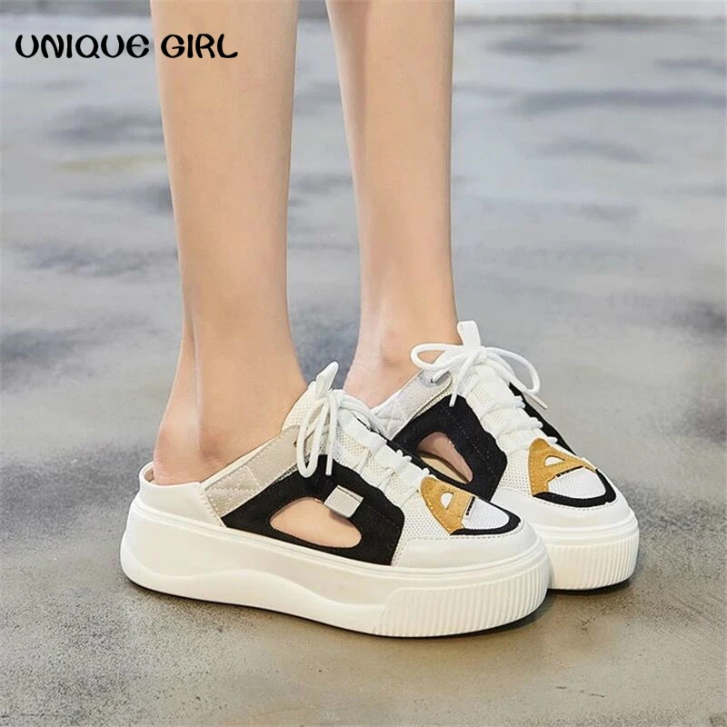 Mix Color Flat Platform Shoes Woman 2019 New Summer Hollow Out Flats Patchwork Breathable Sneakers Lace Up Casual Shoes Woman
Mix Color Flat Platform Shoes Woman 2019 New Summer Hollow Out Flats Patchwork Breathable Sneakers Lace Up Casual Shoes Woman