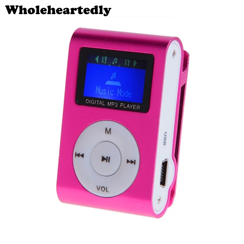 New Arrival Mini Clip Mp3 Player Music Speaker Portable LCD Screen Metal TF/SD Slot With MP3+Earphone+USB Cable Wholesale
New Arrival Mini Clip Mp3 Player Music Speaker Portable LCD Screen Metal TF/SD Slot With MP3+Earphone+USB Cable Wholesale