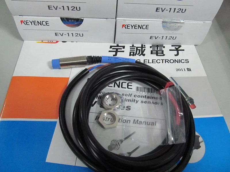 EV-112U KEYENCE Two-wire Self Contained Amplifier Proximity Sensors Original New
EV-112U KEYENCE Two-wire Self Contained Amplifier Proximity Sensors Original New