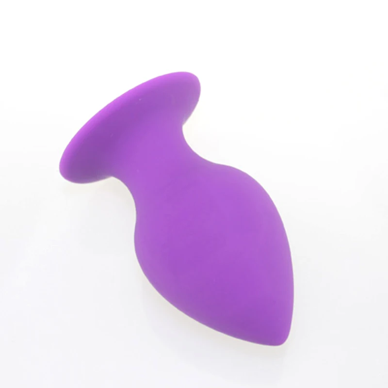 S/M/L Comfortable Silicone Anal Plug Suction Cup Big Butt Plug Anal Dilator Huge Anal Toys For Men Women Anus Adult Games