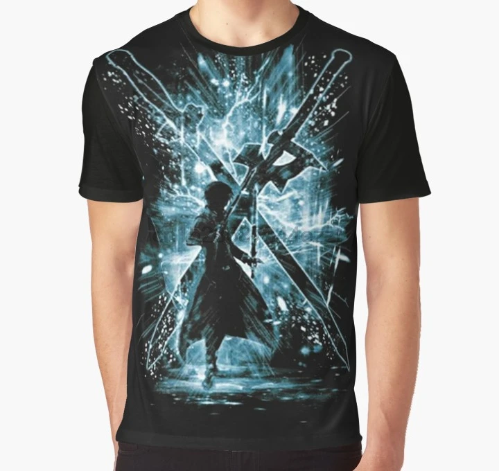 All Over Print 3D Tshirt Men Big Print T Shirt Silueta de Kirito Women Full Print Graphic T-Shirt
All Over Print 3D Tshirt Men Big Print T Shirt Silueta de Kirito Women Full Print Graphic T-Shirt
