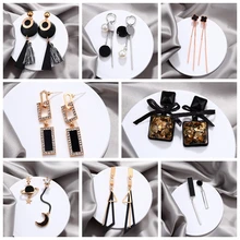 Nova Oversize Geométrica Brincos para As Mulheres Brincos Festa de Pele de Cobra Do Punk Do Vintage Grande Declaração Jóias Oorbellen(China)