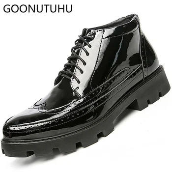 2019 spring fashion men's boots leather military shoes man moctorcycle shoe male army boot timber land work ankle boots for men
2019 spring fashion men's boots leather military shoes man moctorcycle shoe male army boot timber land work ankle boots for men