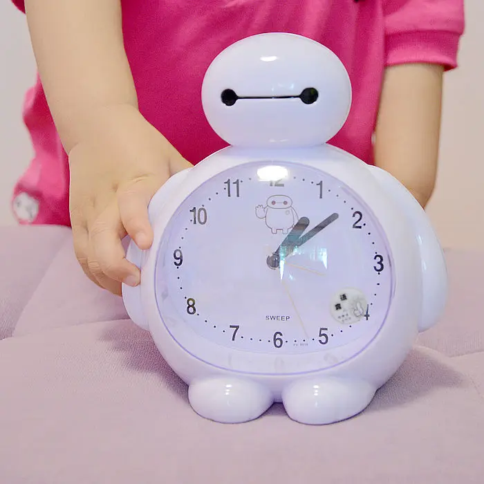 Child electronic alarm clock mute clock cartoon big white small alarm clock Control LED display electronic desktop Digita
Child electronic alarm clock mute clock cartoon big white small alarm clock Control LED display electronic desktop Digita