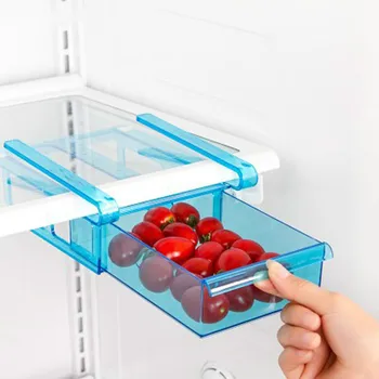 1Pcs Pull type refrigerator storage box with multiple storage rack kitchen classification rack Random Color
1Pcs Pull type refrigerator storage box with multiple storage rack kitchen classification rack Random Color