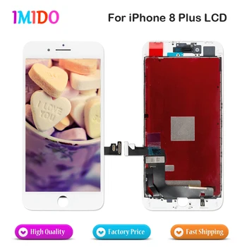 50Pcs LCD For iPhone 8 Plus LCD Display Touch Screen Digitizer Complete Assembly Replacement No dead pixel +3D Touch Function
50Pcs LCD For iPhone 8 Plus LCD Display Touch Screen Digitizer Complete Assembly Replacement No dead pixel +3D Touch Function