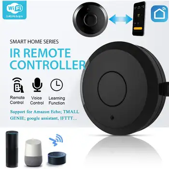 Universal Smart 2.4G WiFi IR Remote Control with Alexa,Google Home Voice Control 360 °Infrared Smart Home Automation
Universal Smart 2.4G WiFi IR Remote Control with Alexa,Google Home Voice Control 360 °Infrared Smart Home Automation