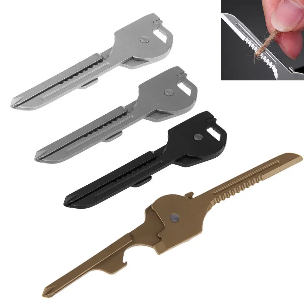 Utili Multi Knife Opener Key shape Mini tactical kit Screwdriver ring utility Tool survive edc gear Multipurpose keychain pocket
Utili Multi Knife Opener Key shape Mini tactical kit Screwdriver ring utility Tool survive edc gear Multipurpose keychain pocket