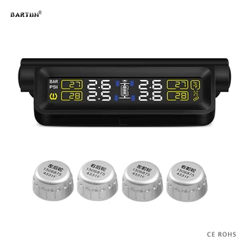 Intelligent Vehicle TPMS Tyre Pressure Monitoring System Tire Pressure Alarm Solar Charger With 4 External Sensor Detectors
Intelligent Vehicle TPMS Tyre Pressure Monitoring System Tire Pressure Alarm Solar Charger With 4 External Sensor Detectors