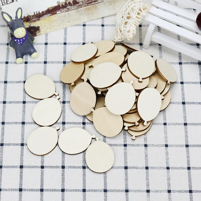25Pcs Natural Wooden Label Blank Balloon Shape For Wedding Party Decoration Pendant Handmade Accessories Wood DIY Package
25Pcs Natural Wooden Label Blank Balloon Shape For Wedding Party Decoration Pendant Handmade Accessories Wood DIY Package