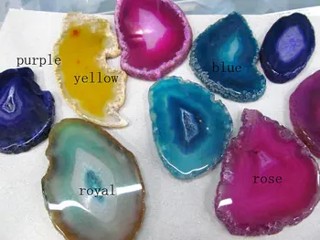 6pcs 40-80mm Brazil Agate Slices Assorted Agate Slice slabe freeform mixed cabochons bead
6pcs 40-80mm Brazil Agate Slices Assorted Agate Slice slabe freeform mixed cabochons bead