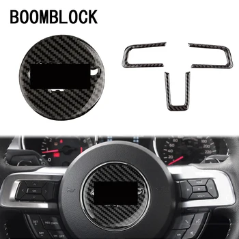 BOOMBLOCK 3pcs/set Car Covers Carbon Fiber Trim For Ford Mustang 2015 2016 2017 GT500 GT 350 Steering Wheel Emblem
BOOMBLOCK 3pcs/set Car Covers Carbon Fiber Trim For Ford Mustang 2015 2016 2017 GT500 GT 350 Steering Wheel Emblem