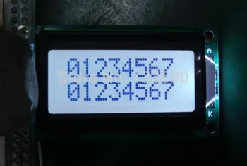 200pcs New Mini 0802 8x2 STN character Gray lcd module HD44780 or SPLC780 Controller white LED Backlight 16pin
200pcs New Mini 0802 8x2 STN character Gray lcd module HD44780 or SPLC780 Controller white LED Backlight 16pin
