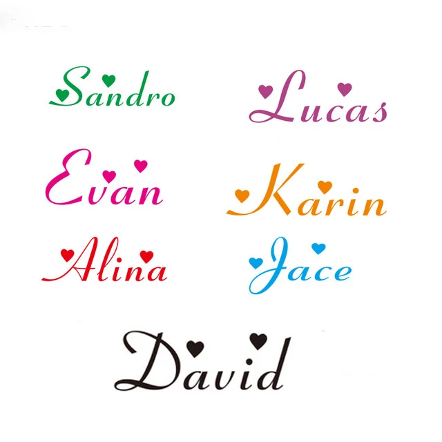 Wall Decal Personalized Kids Name Vinyl Wall Sticker Creative Font Design Custom Name Decor Nursery Bedroom Decals
Wall Decal Personalized Kids Name Vinyl Wall Sticker Creative Font Design Custom Name Decor Nursery Bedroom Decals