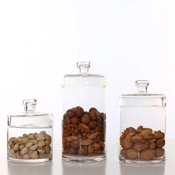 New Food Storage Glass Jar No Lead Kitchen Storage Bottles Sealed Cans with Cover Large Capacity Candy Glass Jars Tea Box
New Food Storage Glass Jar No Lead Kitchen Storage Bottles Sealed Cans with Cover Large Capacity Candy Glass Jars Tea Box