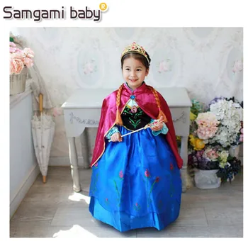 SAMGAMI BABY New Year Girls Anna Elsa Cinderella Dresses Children Kids Baby Clothing Child Costume Dresses Princess Clothes 3-8Y
SAMGAMI BABY New Year Girls Anna Elsa Cinderella Dresses Children Kids Baby Clothing Child Costume Dresses Princess Clothes 3-8Y