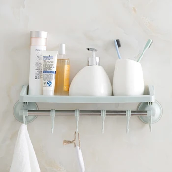 Plain Color Suction Cup Bathroom Shelf Free Punching And Seamless Kitchen Storage Shelf Bathroom Finishing Rack
Plain Color Suction Cup Bathroom Shelf Free Punching And Seamless Kitchen Storage Shelf Bathroom Finishing Rack
