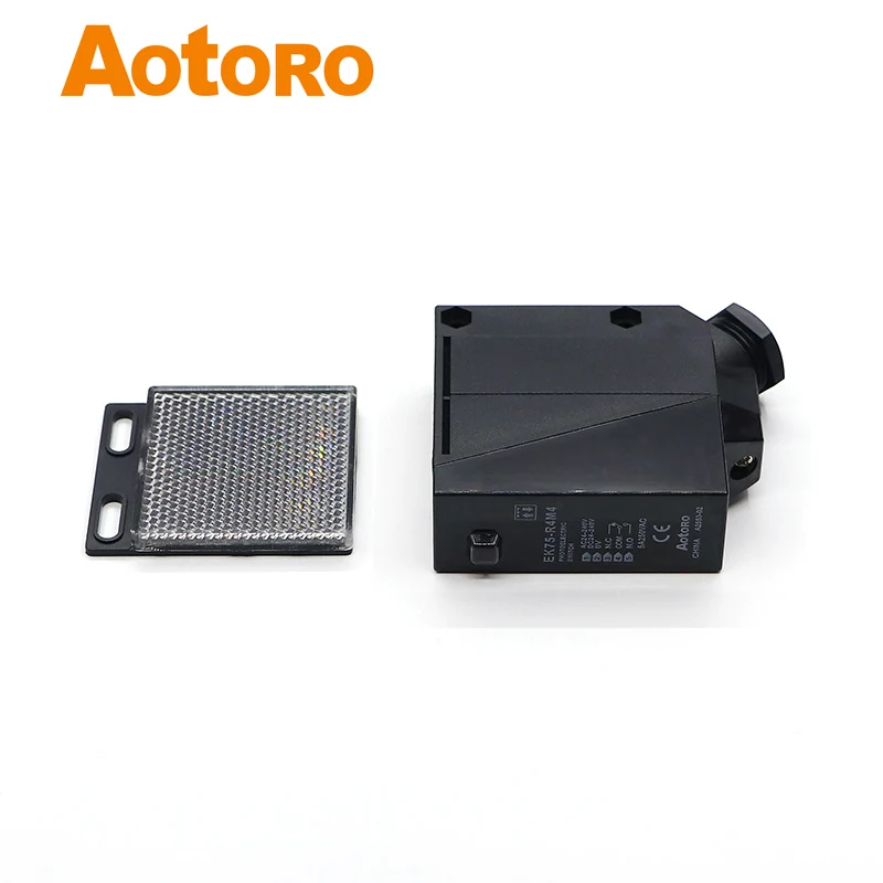 photoelectric switch EK75-R4M4 AC/DC reflex outgoing cable sensor quality guaranteed
photoelectric switch EK75-R4M4 AC/DC reflex outgoing cable sensor quality guaranteed