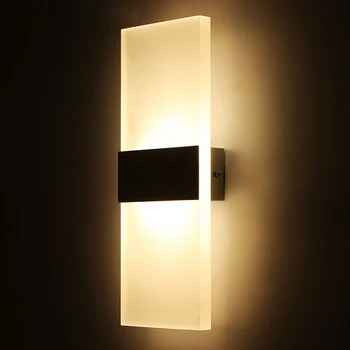 Acrylic 3/5/6W LED Wall Light 110V 220V Indoor Bedside bracket Lamp for Modern home bedroom Corridor loft lighting Decoration
Acrylic 3/5/6W LED Wall Light 110V 220V Indoor Bedside bracket Lamp for Modern home bedroom Corridor loft lighting Decoration