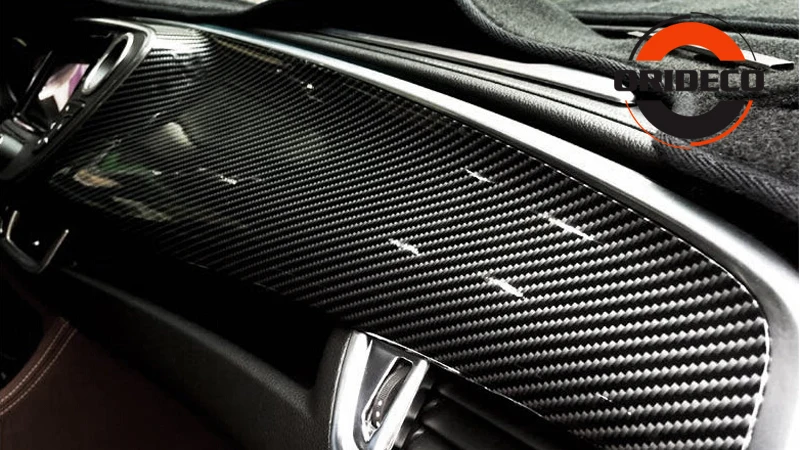 2D Carbon Fiber Foil Vinyl Car Wrap 3
