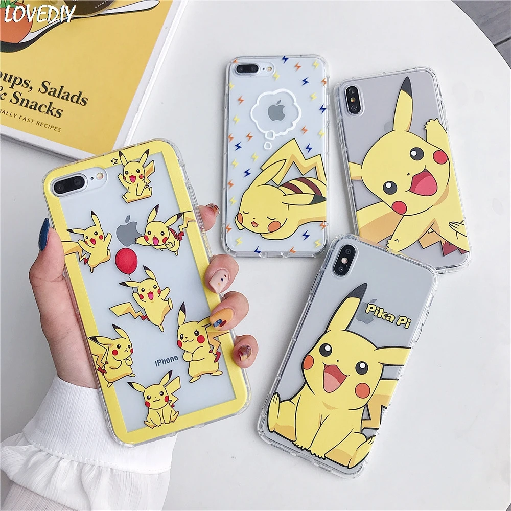 Cute cartoon Pikachue Friends 3D Phone Case For Apple iPhone 7 8 6 6s Plus X XS Max Xr Japan Clear Candy TPU Cover
Cute cartoon Pikachue Friends 3D Phone Case For Apple iPhone 7 8 6 6s Plus X XS Max Xr Japan Clear Candy TPU Cover