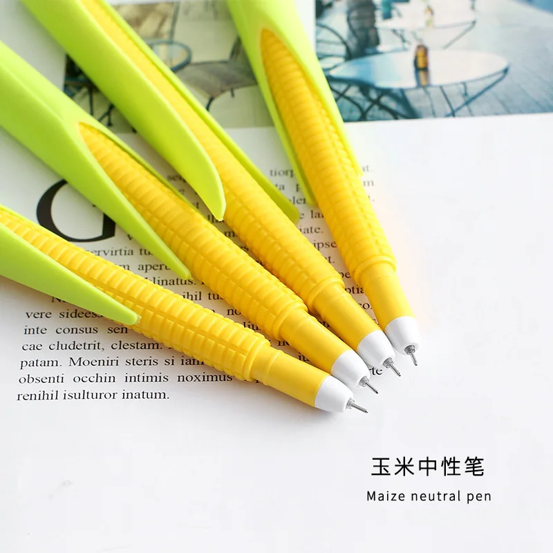 (Hot Sell) 0.7mm Cute Kawaii Soft corn model Creative Ball Ballpoint Pens Ballpen For Office School Writing Supplies Stationery
(Hot Sell) 0.7mm Cute Kawaii Soft corn model Creative Ball Ballpoint Pens Ballpen For Office School Writing Supplies Stationery