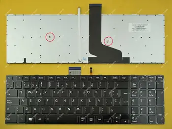 New SP Spanish Teclado Keyboard For TOSHIBA Satellite M55d-a M55t-a M55-a M50d-a M50t-a M50-a Laptop Glossy Frame Black Backlit
New SP Spanish Teclado Keyboard For TOSHIBA Satellite M55d-a M55t-a M55-a M50d-a M50t-a M50-a Laptop Glossy Frame Black Backlit