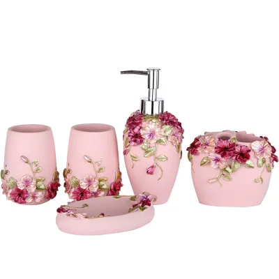 5colors Resin European scallop Bathroom set Accessories Set Home Decoration Wedding Gift Love Creative Valentine Gift
5colors Resin European scallop Bathroom set Accessories Set Home Decoration Wedding Gift Love Creative Valentine Gift