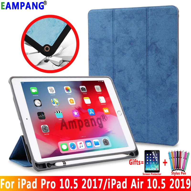 For Apple iPad Air 10.5 2019 Case with Pencil Holder for iPad Pro 10.5 2017 Case Shockproof Smart Cover Air 3 10.5 Case Funda
For Apple iPad Air 10.5 2019 Case with Pencil Holder for iPad Pro 10.5 2017 Case Shockproof Smart Cover Air 3 10.5 Case Funda