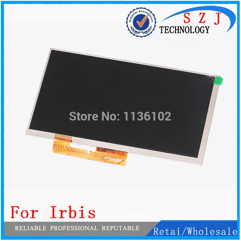 New 7'' inch For Irbis TZ51 TZ50 TZ52 TZ53 3G TABLET WJWS070110A LCD Display Screen Free Shipping 30pin LCD Display Matrix
New 7'' inch For Irbis TZ51 TZ50 TZ52 TZ53 3G TABLET WJWS070110A LCD Display Screen Free Shipping 30pin LCD Display Matrix