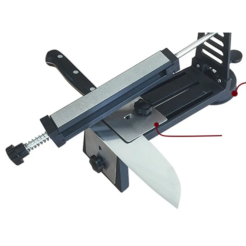 Professional Fixed Angle Diamond Whetstone Knife Sharpener Stainless Steel Household Sharpening System Scissors Stones Sharpener
Professional Fixed Angle Diamond Whetstone Knife Sharpener Stainless Steel Household Sharpening System Scissors Stones Sharpener