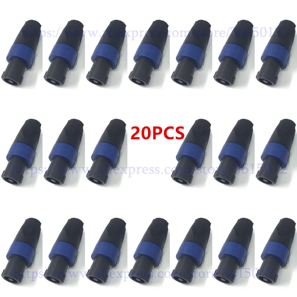 20pcs/lot 4-core speaker plug Speakon connector for Neutrik NL4FC Professional
20pcs/lot 4-core speaker plug Speakon connector for Neutrik NL4FC Professional
