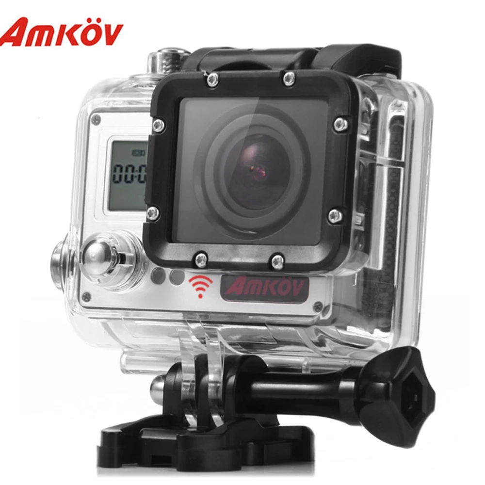 Amkov amk7000s действие Камера 4 К Ultra HD 2 "TFT Wi-Fi спорт DV с Датчик изображения