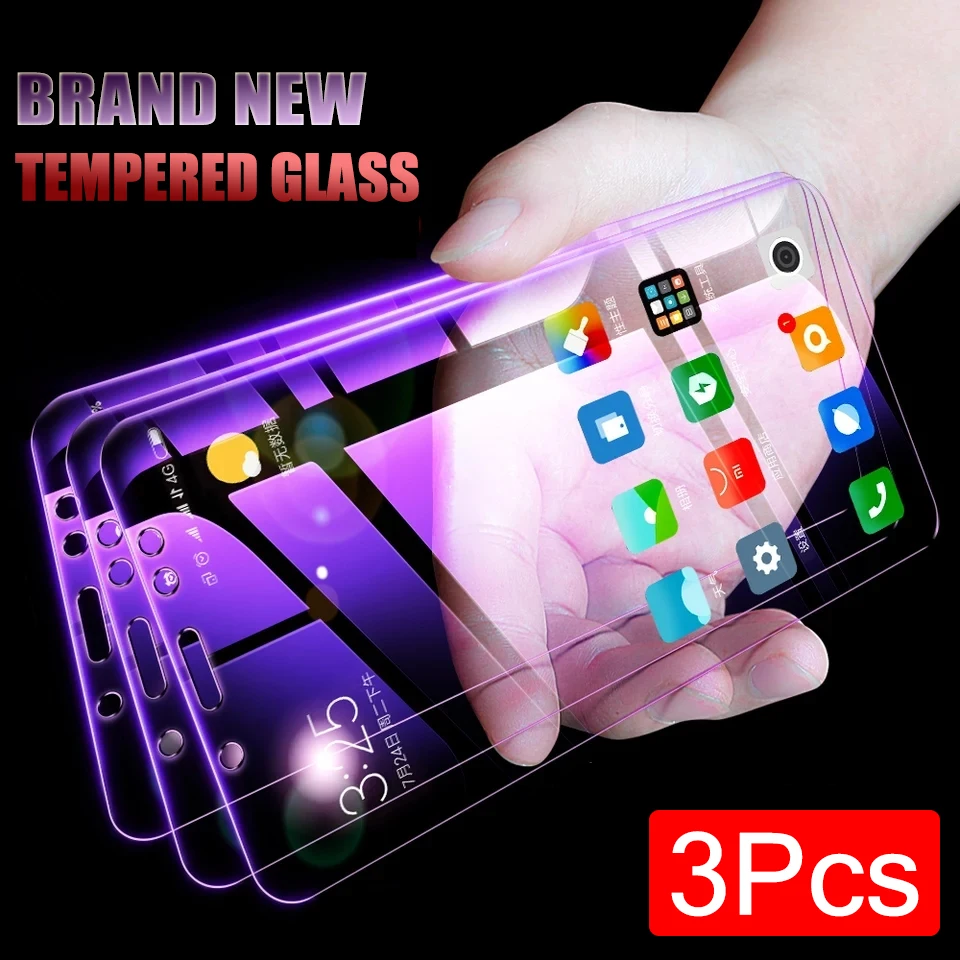Защитное стекло закаленное для Redmi Note 5/7/8 Pro/Redmi 5 Plus 3 шт./лот | Мобильные телефоны и