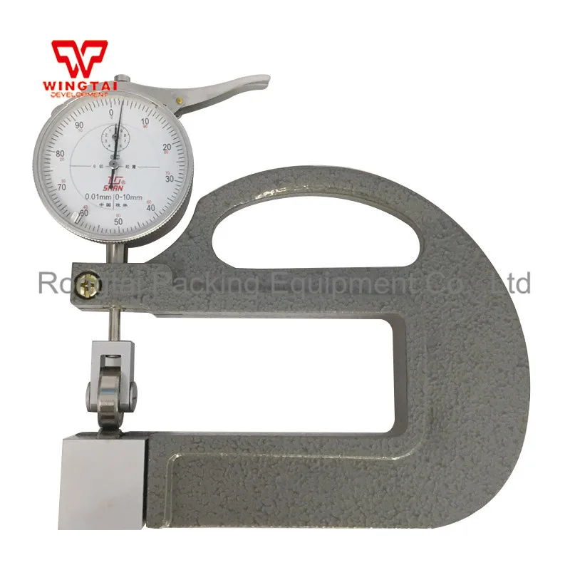 0.01mm BC03C Dial Continuous Thickness Gauge For Rubber,Paper 0-10mmWith Wheel 0.01mm
0.01mm BC03C Dial Continuous Thickness Gauge For Rubber,Paper 0-10mmWith Wheel 0.01mm