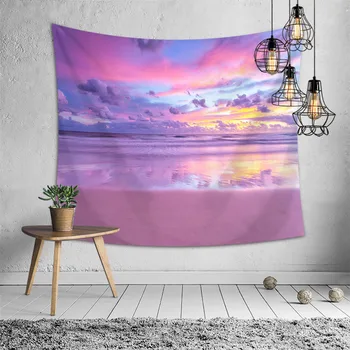 SOFTBATFY Sunrise Sea Tapestry Headboard Wall Hanging Bedspread Dorm Tapestry Home Decor
SOFTBATFY Sunrise Sea Tapestry Headboard Wall Hanging Bedspread Dorm Tapestry Home Decor