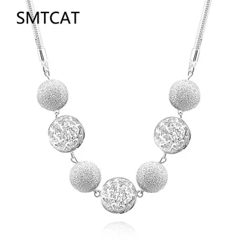 SMTCAT Free Shipping 925 Silver Necklace Fashion Sterling Silver Jewelry,factory price,Chirstmas gift,Inlaid Stone Belt necklace
SMTCAT Free Shipping 925 Silver Necklace Fashion Sterling Silver Jewelry,factory price,Chirstmas gift,Inlaid Stone Belt necklace