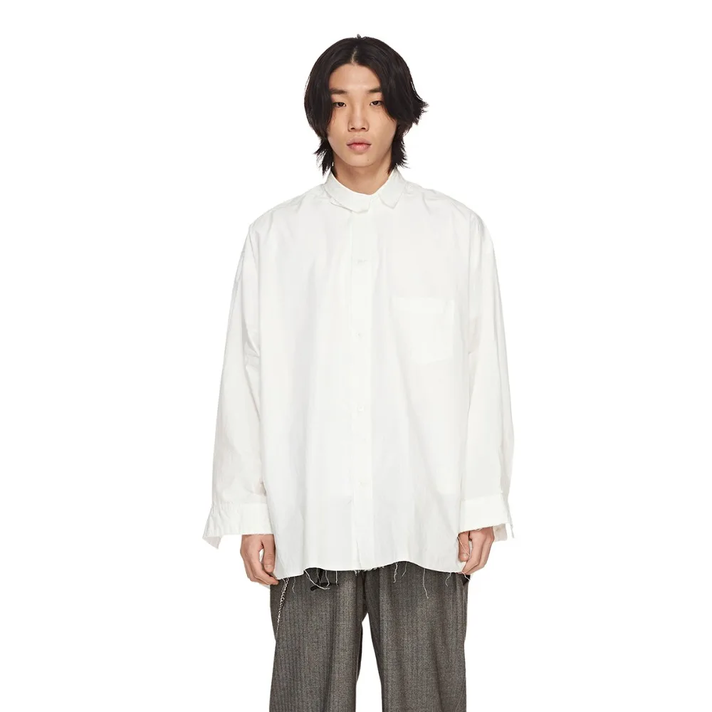 XS-6XL 2019 NEW Men clothing Hair Stylist Original Irregular tailored crooked collar OVERSIZE Long Sleeve Shirt Singer costumes
XS-6XL 2019 NEW Men clothing Hair Stylist Original Irregular tailored crooked collar OVERSIZE Long Sleeve Shirt Singer costumes