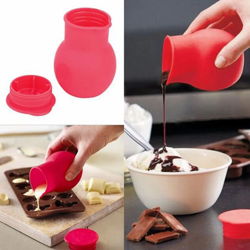 Practical Silicone Chocolate Melting Pot Mould Butter Sauce Milk bottle Baking Pouring for Baking Tools
Practical Silicone Chocolate Melting Pot Mould Butter Sauce Milk bottle Baking Pouring for Baking Tools