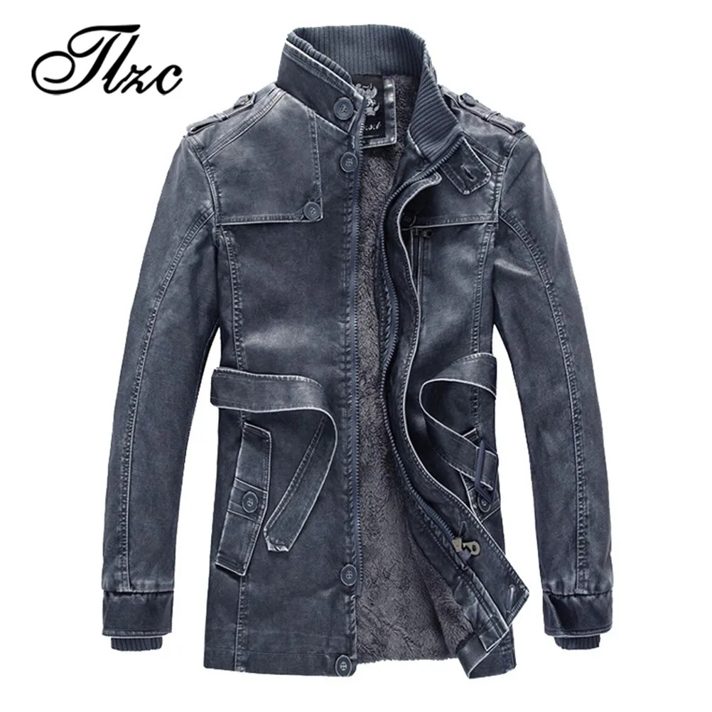 TLZC 2018 New Mens Thermal Outerwear Winter Fur Male Fleece Jackets Plus Size M-4XL Men's Leather Jacket PU Coats
TLZC 2018 New Mens Thermal Outerwear Winter Fur Male Fleece Jackets Plus Size M-4XL Men's Leather Jacket PU Coats