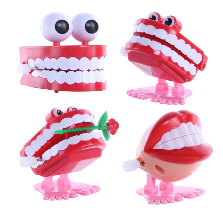 12Pcs Wind Up Chattering Teeth Walking Babbling Clockwork Novelty Toys Gag Gift Party Favors
12Pcs Wind Up Chattering Teeth Walking Babbling Clockwork Novelty Toys Gag Gift Party Favors