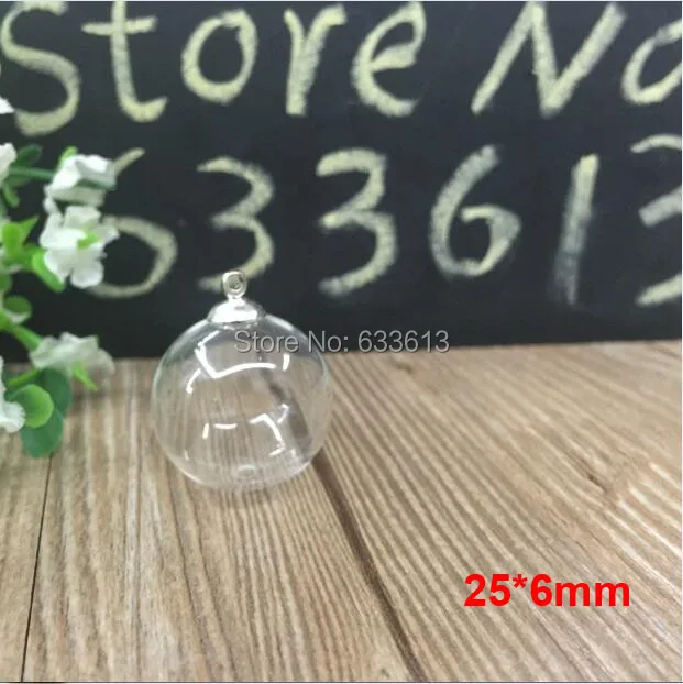 Free shipping 20sets/lot 25*6mm diy clear globes glass pendants handmade (miniature vials globes balls bottles empty ornaments)
Free shipping 20sets/lot 25*6mm diy clear globes glass pendants handmade (miniature vials globes balls bottles empty ornaments)