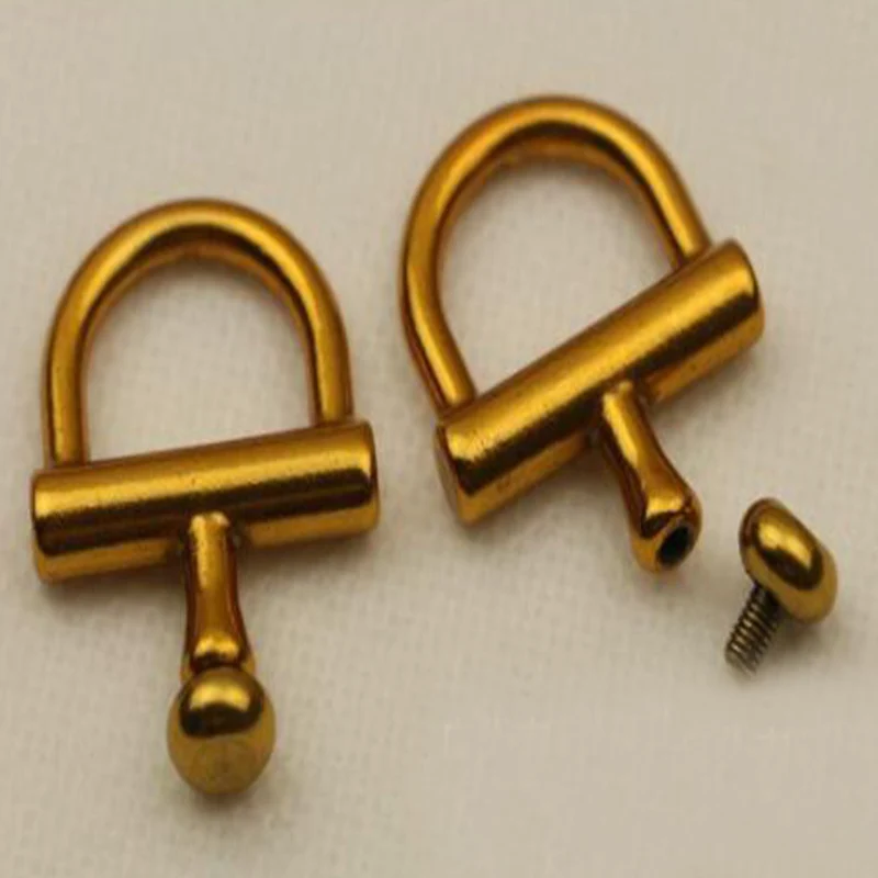 10 pcs/ lot Old gold Luggage hardware accessories Shoulder bag hook clasp act the role ofing is tasted D buckle
10 pcs/ lot Old gold Luggage hardware accessories Shoulder bag hook clasp act the role ofing is tasted D buckle