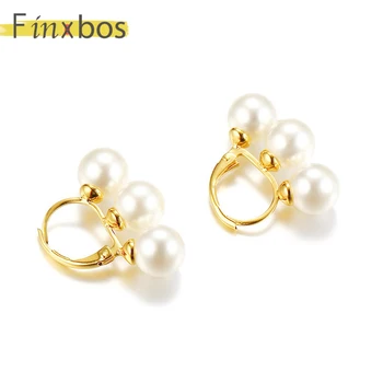 Finxbos copper French celi style pearl simple retro temperament earrings E090319012
Finxbos copper French celi style pearl simple retro temperament earrings E090319012