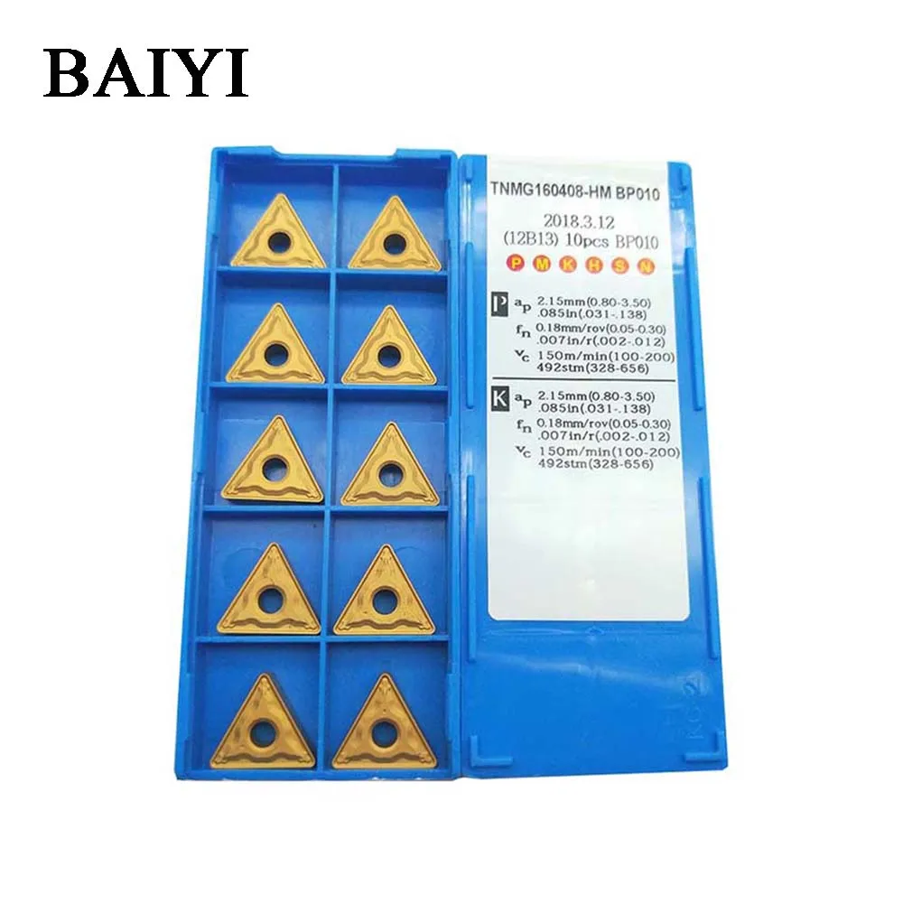 10PCS TNMG160408 -HM BP010 / TNMG332 CNC turning inserts carbide inserts cutting tools
10PCS TNMG160408 -HM BP010 / TNMG332 CNC turning inserts carbide inserts cutting tools