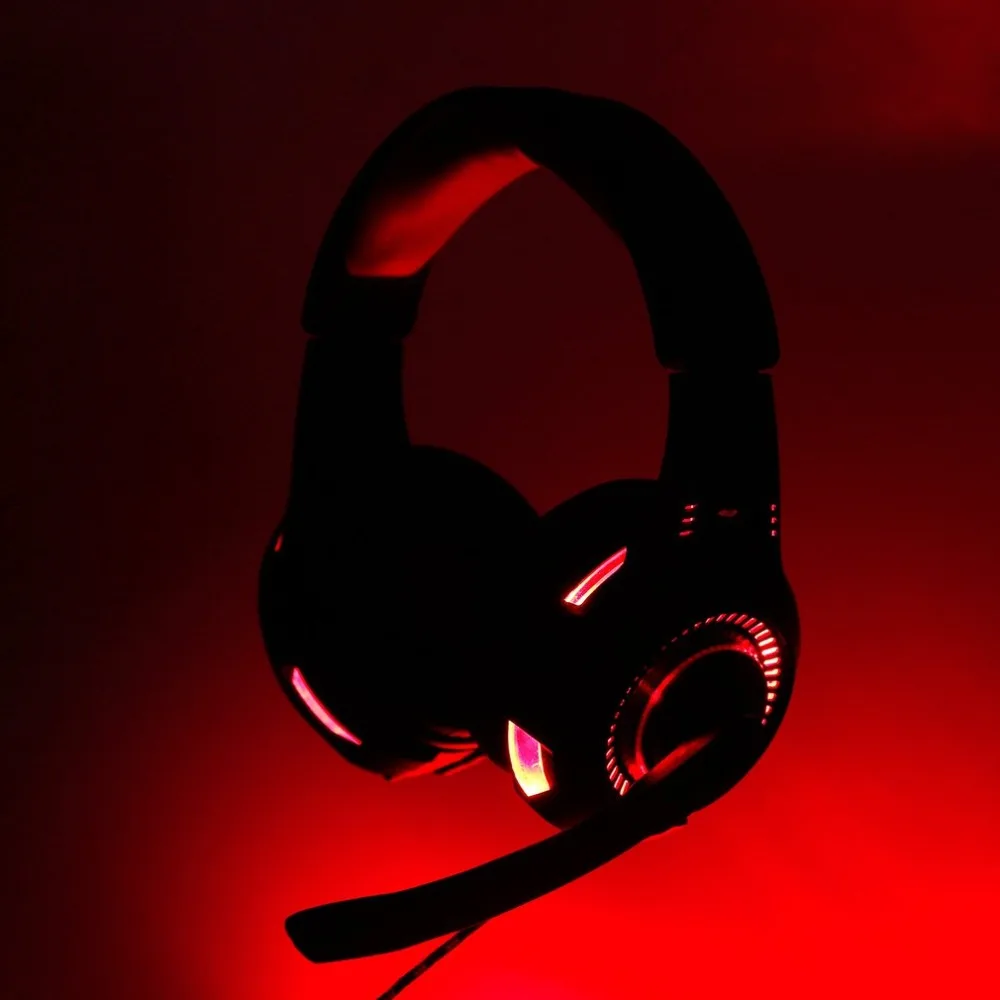 Gaming Headset with Mic-Sound Clarity Noise Reduction Headphone LED Lights for Computer Game for PS4/XBOX-ONE
Gaming Headset with Mic-Sound Clarity Noise Reduction Headphone LED Lights for Computer Game for PS4/XBOX-ONE