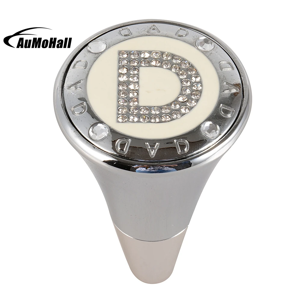 Letter "D " Car Aluminum Silver Manual Transmission Shift Knob Gear Shift Head Shifter Lever Stick Handle Crystal Rhinestone
Letter "D " Car Aluminum Silver Manual Transmission Shift Knob Gear Shift Head Shifter Lever Stick Handle Crystal Rhinestone