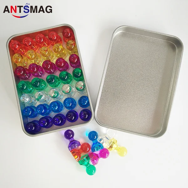 35Pack Strong Magnetic Push Pins 7 Assorted Color Office Magnets Perfect Magnets for Whiteboard, Refrigerator, Map and Calendar
35Pack Strong Magnetic Push Pins 7 Assorted Color Office Magnets Perfect Magnets for Whiteboard, Refrigerator, Map and Calendar