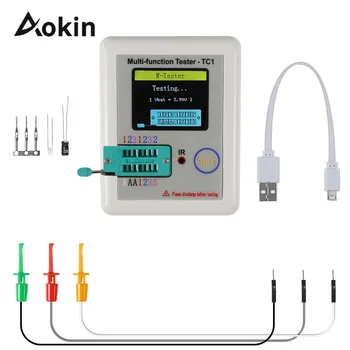 lcr-tc1 Transistor Tester 1.8 inch Display Multi-function LCR-TC1 Tester Detector for Diode Triode Capacitor Resistor NPN PNP
lcr-tc1 Transistor Tester 1.8 inch Display Multi-function LCR-TC1 Tester Detector for Diode Triode Capacitor Resistor NPN PNP